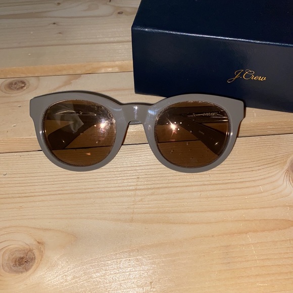 J. Crew | Accessories | Taupe J Crew Sunglasses | Poshmark display picture 1